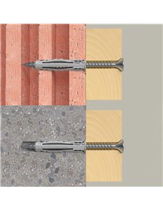 Taco Fischer SX Plus Ø 12 x 60 mm. (Caja de 25 piezas) 2