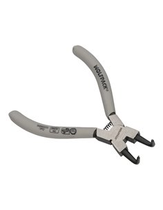 Alicate para arruela interna curva 125 mm. Aço Din 5254