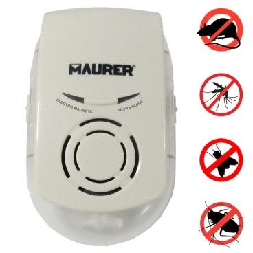 Ahuyentador Ultrasonidos y Electromagnético Para Ratones E Insectos