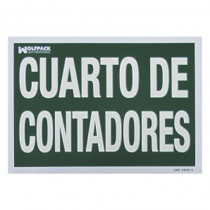 Pôster da sala do contador 30x21 2