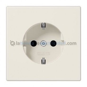 Tecla interruptor, conmutador, cruce o pulsador BLANCO JUNG LS 990