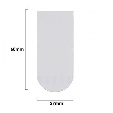 Des bandes adhésives Double Face, Pas de Résidus (Blister pack de 6 pièces )