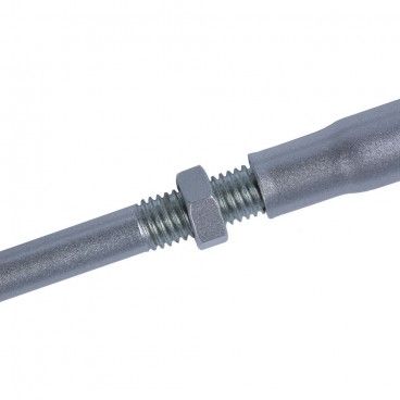 Fecha Portas Com Retentor Força 2. Cor Prata (Portas 70/90 cm.)