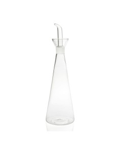 Aceitera de vidrio ø8x28,5cm 500ml ms64322 andrea house