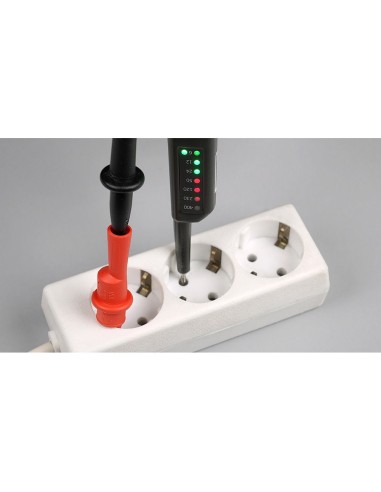 Comprobador de tension de 2 polos pan volttester 400 pancontrol