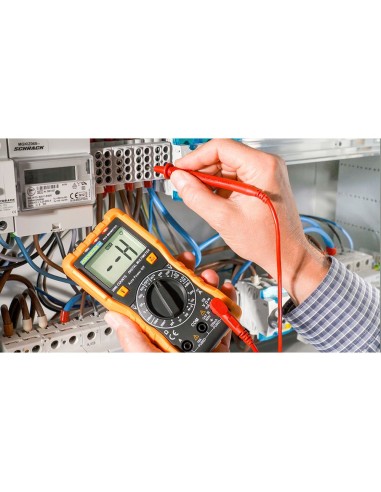 Multímetro digital cat iii 600v pan minimeter pancontrol