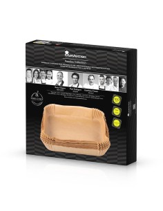 Bandeja de papel para freidora de aire bgmp-7605 20x20x4,5cm masterpro 2