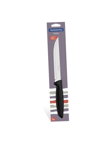 Cuchillo de cocina 6" plenus negro tramontina