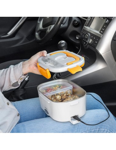 Fiambrera eléctrica para oficina y coche v0103782 innovagoods