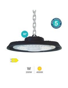 Campana industrial LED Titas 200W 90º 4000K 2