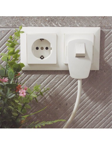 Clavija enchufe con interruptor
