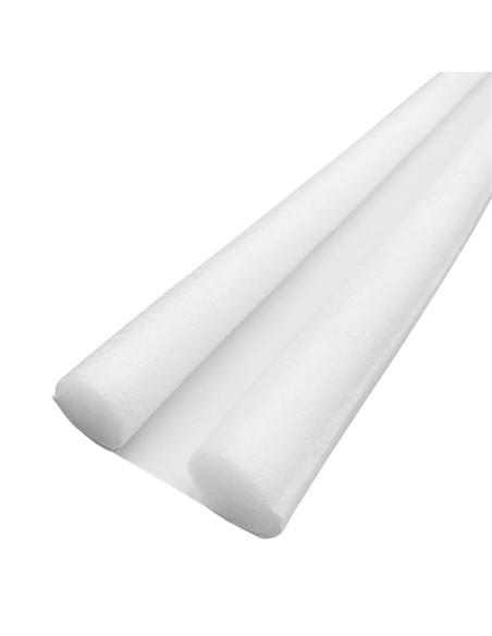Doble rollo aislante 0,95M Blanco