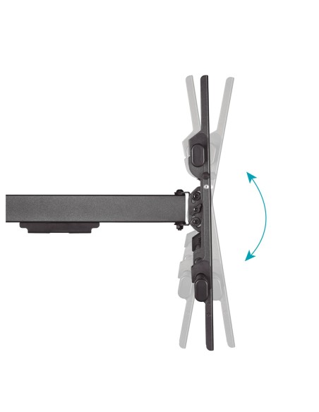 Soporte de TV pared con brazo extra largo 43" - 80"