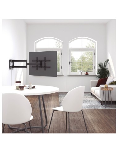 Soporte de TV pared con brazo extra largo 43" - 80"