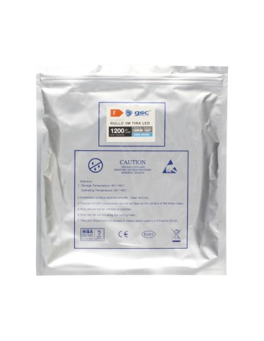 Rollo 5M tira LED 12W/M 6000-6500K IP44 24V