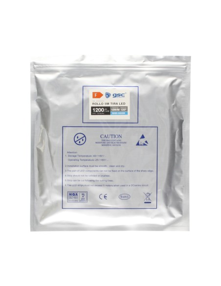 Rollo 5M tira LED 12W/M 6000-6500K IP44 24V