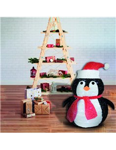 Pingüino plegable 36*54*60cm  con luz cálida (40L) (copia) 2