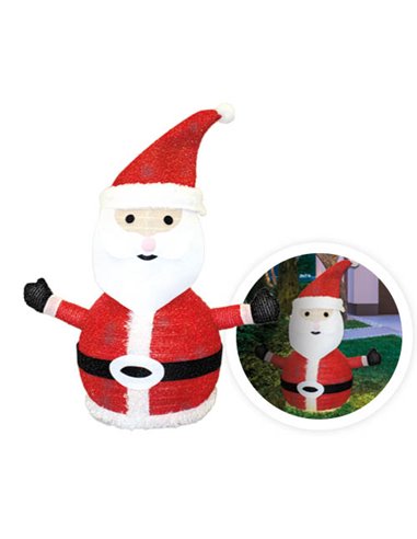 Papa Noel plegable 36*54*60cm con luz cálida (40L) (copia)