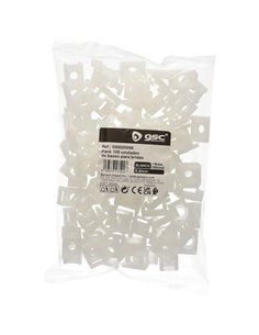 Pack 100u bases para bridas 6.8mm 2