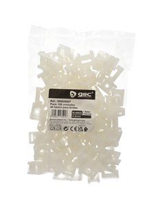 Pacote de bases 100u para flanges de 4,5mm 2