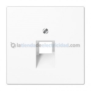 Tecla interruptor, conmutador, cruce o pulsador BLANCO JUNG LS 990