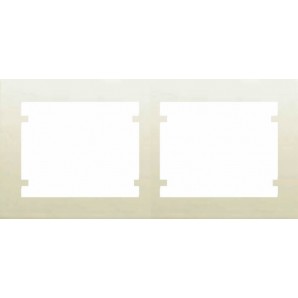 Marco de 2 elementos horizontal BEIGE BJC IRIS 18002-A