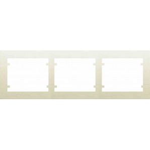 Marco de 3 elementos horizontal BEIGE BJC IRIS 18003-A