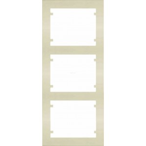 Marco de 3 elementos vertical BEIGE BJC IRIS 18103-A
