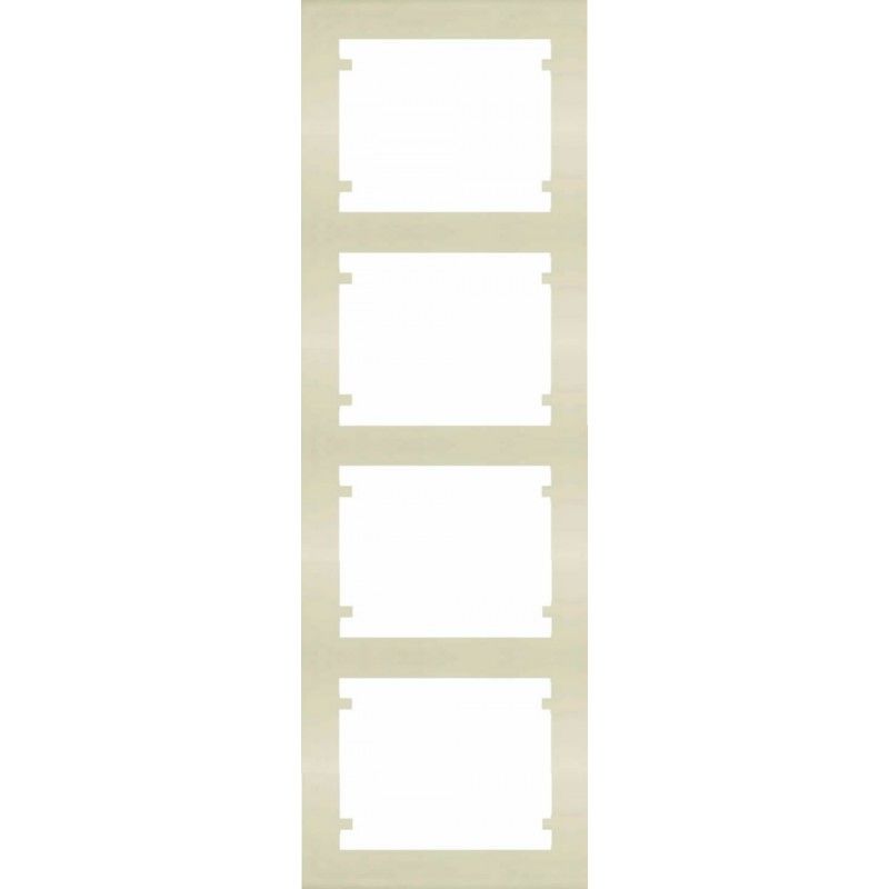 Marco de 4 elementos vertical BEIGE BJC IRIS 18104-A