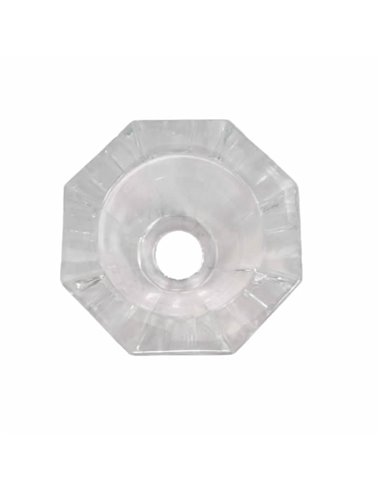Transparent Crystal DIAMOND Tulip 8.5x4x5cm with a 2.4cm Opening