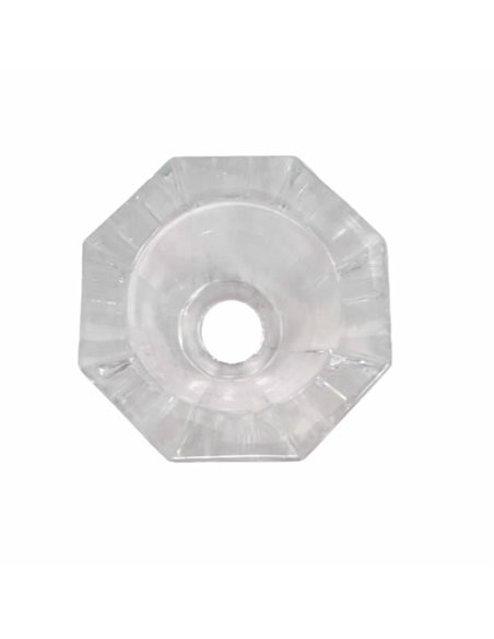 Transparent Crystal DIAMOND Tulip 8.5x4x5cm with a 2.4cm Opening