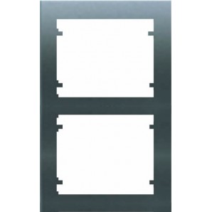 Marco de 2 elementos vertical ACERO NEPTUNO BJC IRIS 18102-AN