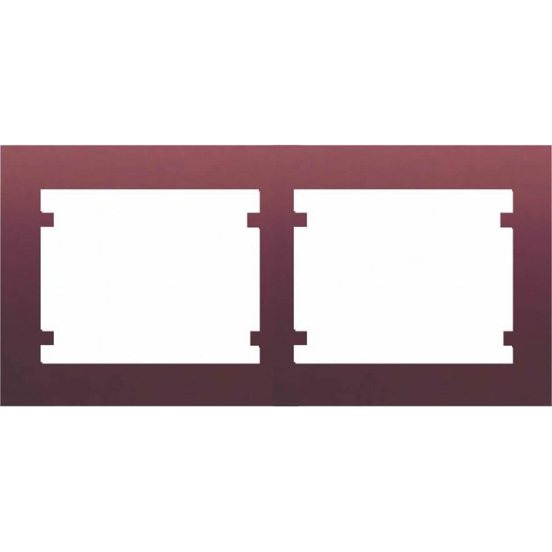 Moldura horizontal de 2 elementos RUBY RED BJC...