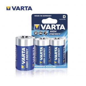 Pila varta alkalina lr20 d (blister 2 pilas)