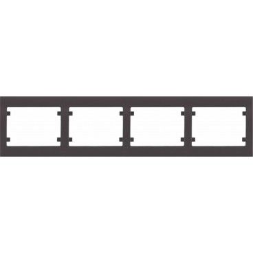 Moldura horizontal de 4 elementos CHOCOLATE BJC IRIS 18004-CH