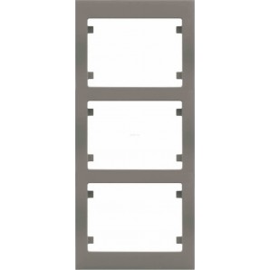 Marco de 3 elementos vertical BEIGE CEMENTO BJC IRIS 18103-BC