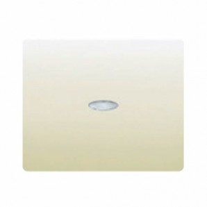 Tecla interruptor, conmutador o cruz con luminoso BEIGE BJC IRIS 18705-AL