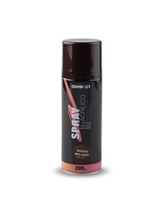 Pintura acrílica spray marrón brillo 200ml