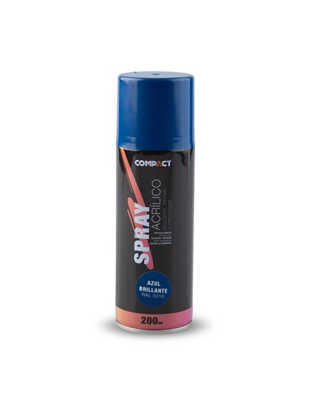 Tinta spray acrílica azul brilho 200ml