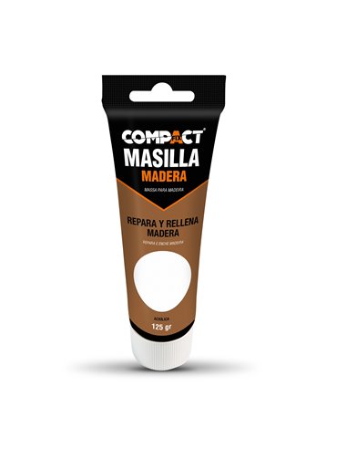 Masilla Plastica Madera 120 Gr Blanca