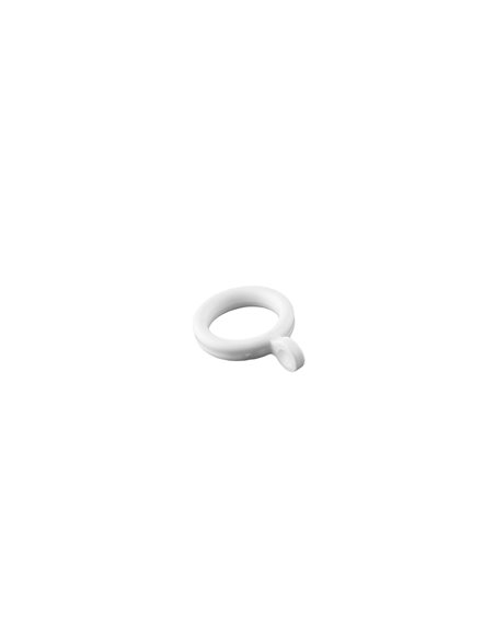 Anilla Cortina Redonda 21mm Blanca (100)