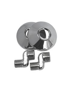 Torneiras excêntricas 1/2"-3/4" 1cm artic