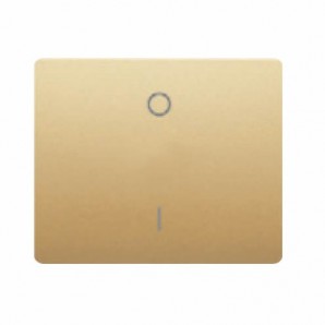 Tecla interruptor bipolar DORADO ODISEA BJC IRIS 18708-OD
