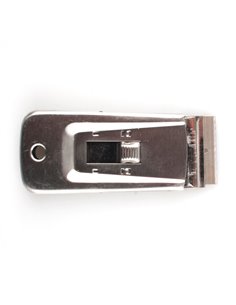 Raspador de vitrocerâmica em metal