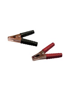Pinza Bateria 160mm 400 A Negra/Roja 2u