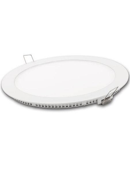 Downlight Led Redondo Blanco 18w Calida