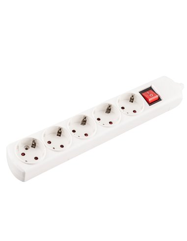 Switch onlex t/t de base branca sem cabo 5 saídas