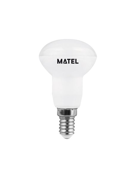 Bombilla led reflectora matel e14 r50 6w cálida