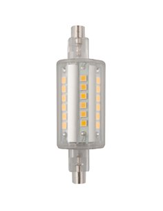 Bombilla led lineal matel 78mm r7s 6w cálida