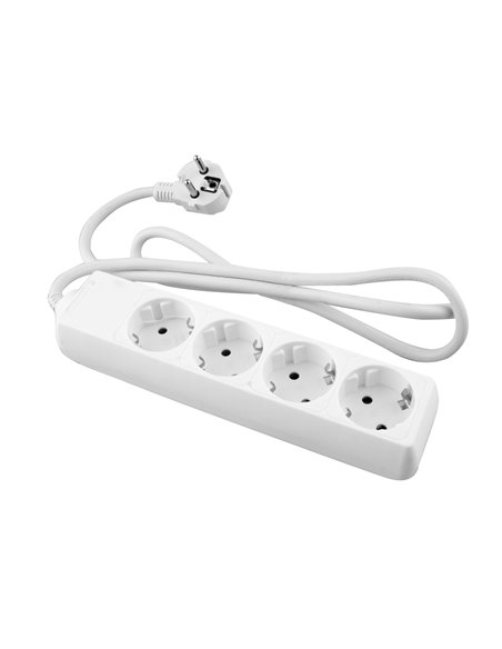 Base Onlex Blanca 4tomas Cable 1,5mt